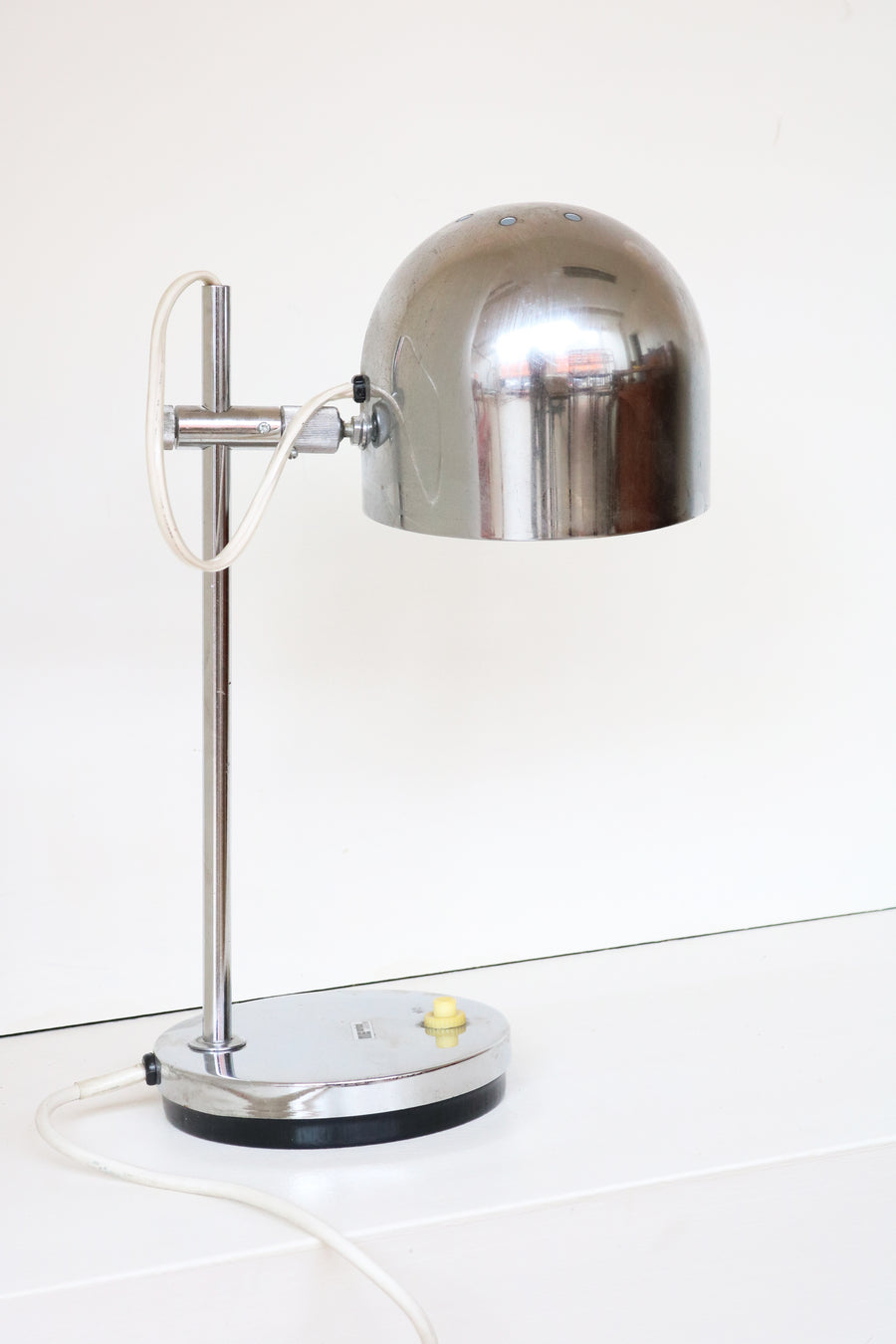 bureaulamp chrome