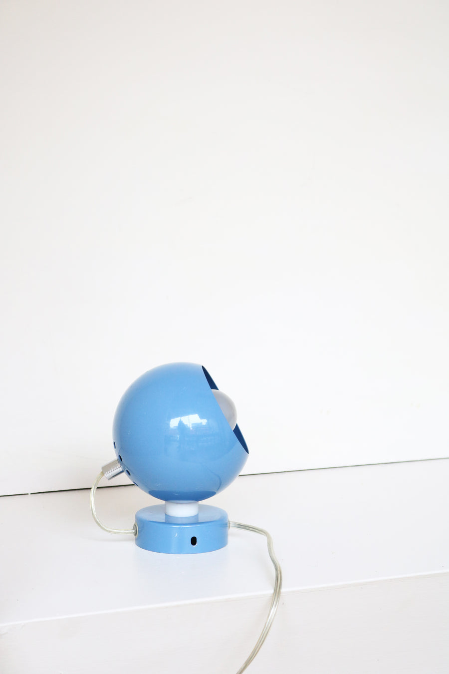 eyeball lamp blauw