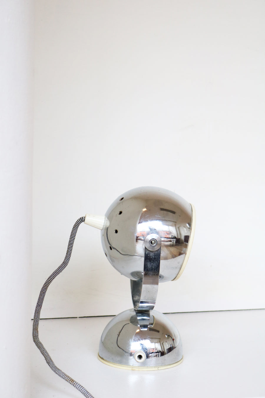 eyeball lamp chrome