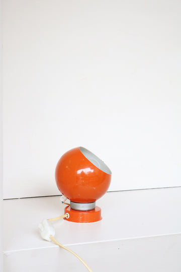 eyeball lamp oranje