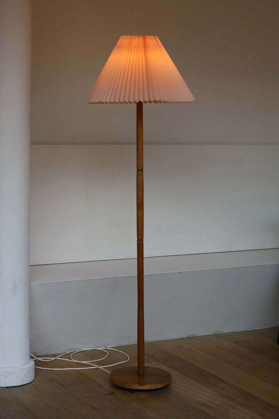 vloerlamp hout