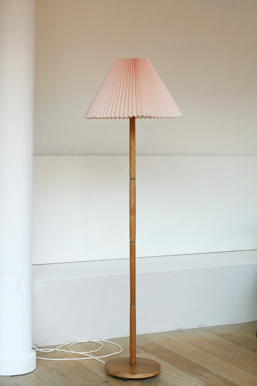 vloerlamp hout