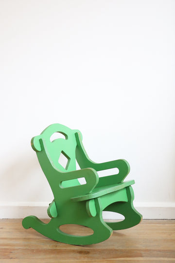 schommelstoel groen