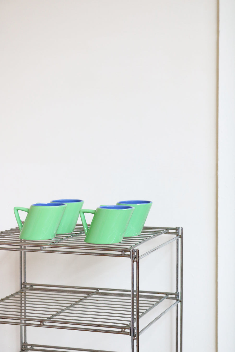 set koffiekopjes groen