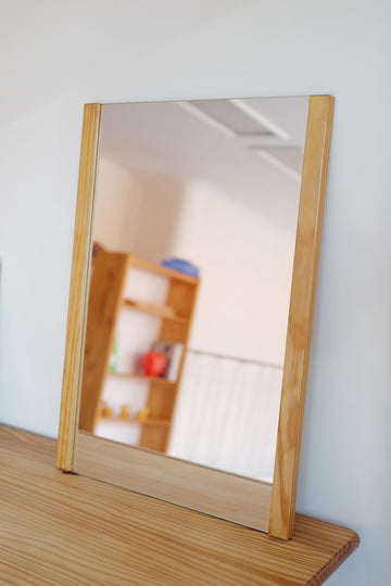 spiegel rechthoek grenen