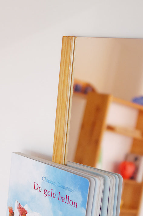 spiegel rechthoek grenen