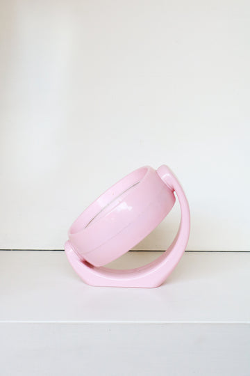 ronde spiegel roze