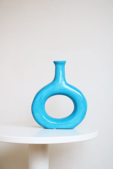 vaas blauw